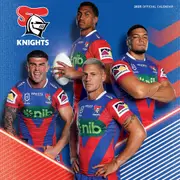 NRL Newcastle Knights 2025 Calendar