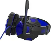 Gaming Headset Headphone for PC Laptop with Microphone with USB 3.5mm Interface Volume Control Over-Ear Headphone