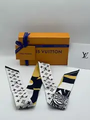 Louis Vuitton Runway Graphic Blason Bb Bandeau Scarf Wrap Monogram