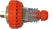 Black 3-Pin Type I 10 Amp Weatherproof Plug