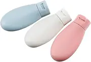 TOVINANNA Empty Plastic Lotion Bottle Set 3 Pcs Shampoo Storage Bottles Reusable Travel Toiletries Containers
