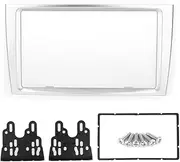 7 Inches 2Din Car DVD Radio Fascia Frame GPS Player Mount Perfectly Fits for 308 2008 2015 and 408 2011 Retaining Original Dashboard Appearance Made of ABS