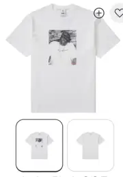 New! Supreme X Biggie Smalls Jordan Notorious BIG White Tee Shirt NIKE Large / L