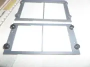 2 Collins CTL control head heavy duty+ light duty mounting frame s