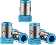 5Pcs Magnetic Screwdriver Bits Rings Durable Impact Magnetic Sleeves for Easy Screw Locking Suitable for Hinge Installation Furniture Assembly Vehicle