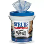 72-Count -In-A-Bucket Citrus-Based Degreasing Hand Cleaning Wipes