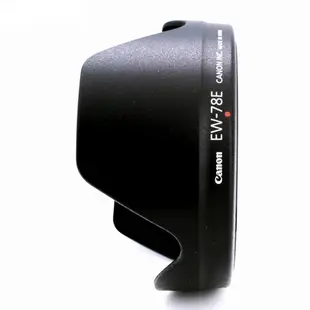 佳能原廠Canon太陽罩EW-78E遮光罩(適RF 24-240mm f/4-6.3和EF-S 15-85mm f3.5-5.6 IS USM)