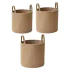 Clothes Hamper Storage Basket Woven Rope Storage Basket for Dorm