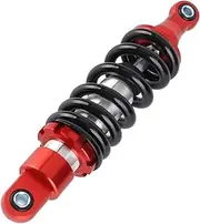 Shock Damper Spring Rear Suspension Damping for Dirt Pit Bike Quads Buggies Aluminum Alloy Eye Center to Center 280mm 11in Red