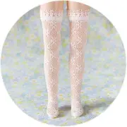 Clothes Blythe Doll White Printed or Mesh Lace Long Socks Azone Pullip Barbies