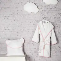在飛比找momo購物網優惠-【Sorema 舒蕾馬】奢華品味設計浴袍 兒童浴袍 極致舒適