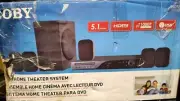 COBY DVD939 DVD Home Theater System 5.1 Surround Subwoofer HDMI NIB Factory Seal