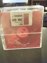 Pack of 10 Imation 2HD Formatted 1.40MB Diskettes for MAC