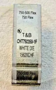 (25) THOMAS & BETTS HTC1000 CRIMP DIE & COVER, CHT750350-1FWC, 750-500 FLEX, NEW