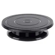 11 Inch Rotate Turntable Sculpting Wheel Revolving Cake Turntable Black4845