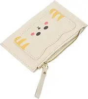 [GAROZATION] Multifunctional Coin Purse with Multiple Card Slots Compact Zipper Wallet for Travel Everyday Use Cute Cartoon Design for Easy Organization and Quick Access