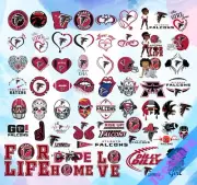 ATLANTA FALCONS SVG, DESIGNS BUNDLE, CUT FILES, SVG for Cricut
