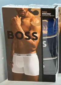 在飛比找Yahoo!奇摩拍賣優惠-［代購］Hugo Boss 男四角內褲三入組 S-XL 不挑