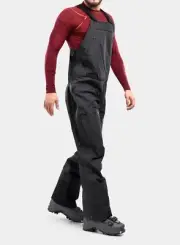 The North Face Men's Ski Bib Pants STEEP SERIES Brigandine FUTURELIGHT Black New