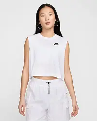 在飛比找Nike官方商店優惠-Nike Sportswear Club 女款無袖短版上衣