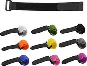 EZONEDEAL 120 Pcs Fishing Rods Belt Stretchy Straps, Hook & Loop Fishing Rod Pole Belts, Fishing Rod Ties for Casting Rods, Spinning Rods & Fly Rods, Rod Holder Elastic Fishing Tackle Ties Casting