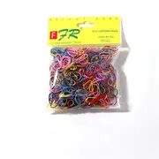 15SET 1000pcs Small Rubber Bands Girls Mini Hair Ties Colorful Kids Ponytail Holders Fashion TPU Hair Elastics Silicone Hair Accessory