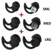 3Pairs Silicone Earbuds Tips for BOSE QC30/QC20/QC20i/SoundSport SIE2i IE2 IE3 y