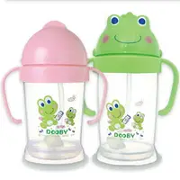 在飛比找樂天市場購物網優惠-DOOBY 大眼蛙 卡通神奇喝水杯 兒童水壺 配件 防漏水杯