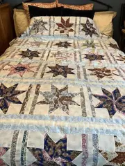 Handmade Quilt Top Stars
