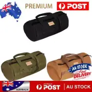 SUNDICK Ground Nail Storage Bag Portable Canvas Tent Hammer Nail Organizer Pouch