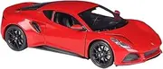 Decorative Car Model 1:24 for Emira Die-cast Alloy Sports Car Model Living Room Decoration Give to Husband Perfect for Gifting(Red)
