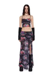 [Current Mood] Beyond The Garden Maxi Skirt Set
