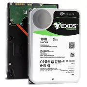 Seagate Exos X18 18TB SAS 12Gb/s 7200RPM 3.5" Server HDD (ST18000NM004J)