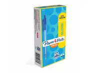 PAPER MATE InkJoy 100RT Ball Pen Blue Box of 12