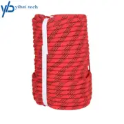 3/8"×100' Braid Polyester Rope Arborist Tree Climbing Rope 3520Lbs High Strong