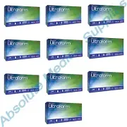 *10-Boxes* MicroFlex UltraForm Powder-Free Nitrile 300 Gloves Medium UF-524-M