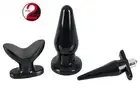 Anal vibrator kit small dilator dildo anal plug butt black set sex toys and