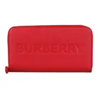 在飛比找momo購物網優惠-【BURBERRY 巴寶莉】BURBERRY壓印LOGO牛皮