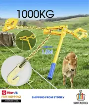 Wire Fencing Strainer Electric Fence Energiser Plain & Barbed Chain Repair Tool