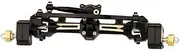 1/10 Front and Rear Axle Set for SCX24 1/24 Axial Brass Fr&on&t Rear Axle Crawler Car Portal Axle Upgrade Model Upgrade Parts RC Car Accessories(Front Brass Axle)