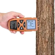 Moisture Meter for Firewood, Pin-Type Digital Moisture Tester, Wood Moisture Meters for Walls, Firewood Floor Humidity Detector Lumber Humidity Tester for Wood Wall Firewall Paper Cerimic Ceiling