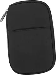 [TINEASUR] Large Capacity Passport Holder Wallet Multi Use Travel Bag for Men Portable Document Storage Case Wear Resistant and Reusable for Id Credit Cards and Travel Essentials