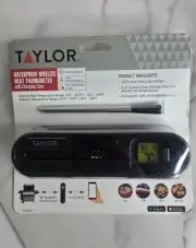 Taylor Waterproof Bluetooth Digital Wireless Grill and Meat Thermometer