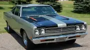 1969 Plymouth Road Runner Green / Fridge / Tool Box Magnet