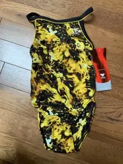 TYR Universe Diamondback Swim suit Girl's 24 NEW with Tags $74