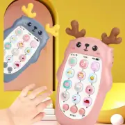 Baby Phone Toys Music Voice Toy Early Educational Learning Machine Baby Toy CR