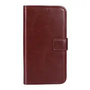 MCC Folio Case For iPhone XR Leather Case Cover Skin Apple iPhoneXR [Brown]