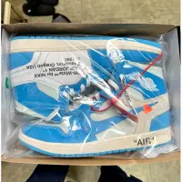 在飛比找蝦皮購物優惠-Jordan 1 off white unc us12 全新