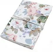 Portable Rose Design Book Cover Protective for School Office Delicate Stationery for Students Stylish Sturdy Design Book Cover