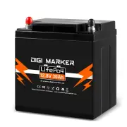12V 30Ah LiFePO4 Deep Cycle Portable Lithium iron Battery Solar BMS RV Recycle